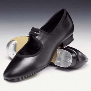 Low heel Tap shoe Heel and Toe Taps attached Joanna Mardon School of Dance