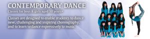 Joanna Mardon School of Dance Exeter Contemporary Dance header