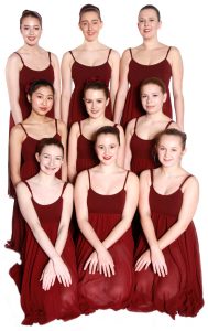 Joanna Mardon School of Dance Exeter Senior Ballet Performance Group students
