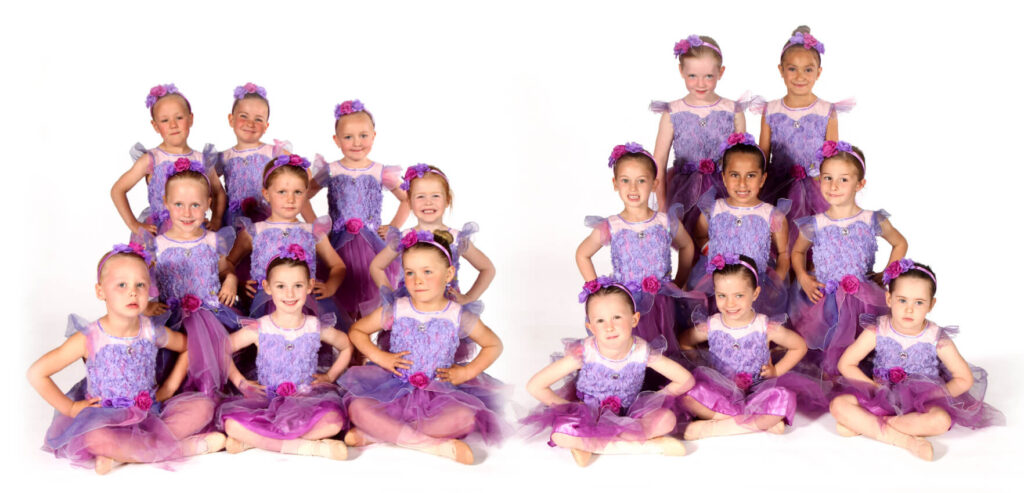 Pre-Primary Ballet Seniors - Joanna Mardon School of Dance Flying for the Flag for the UK Show